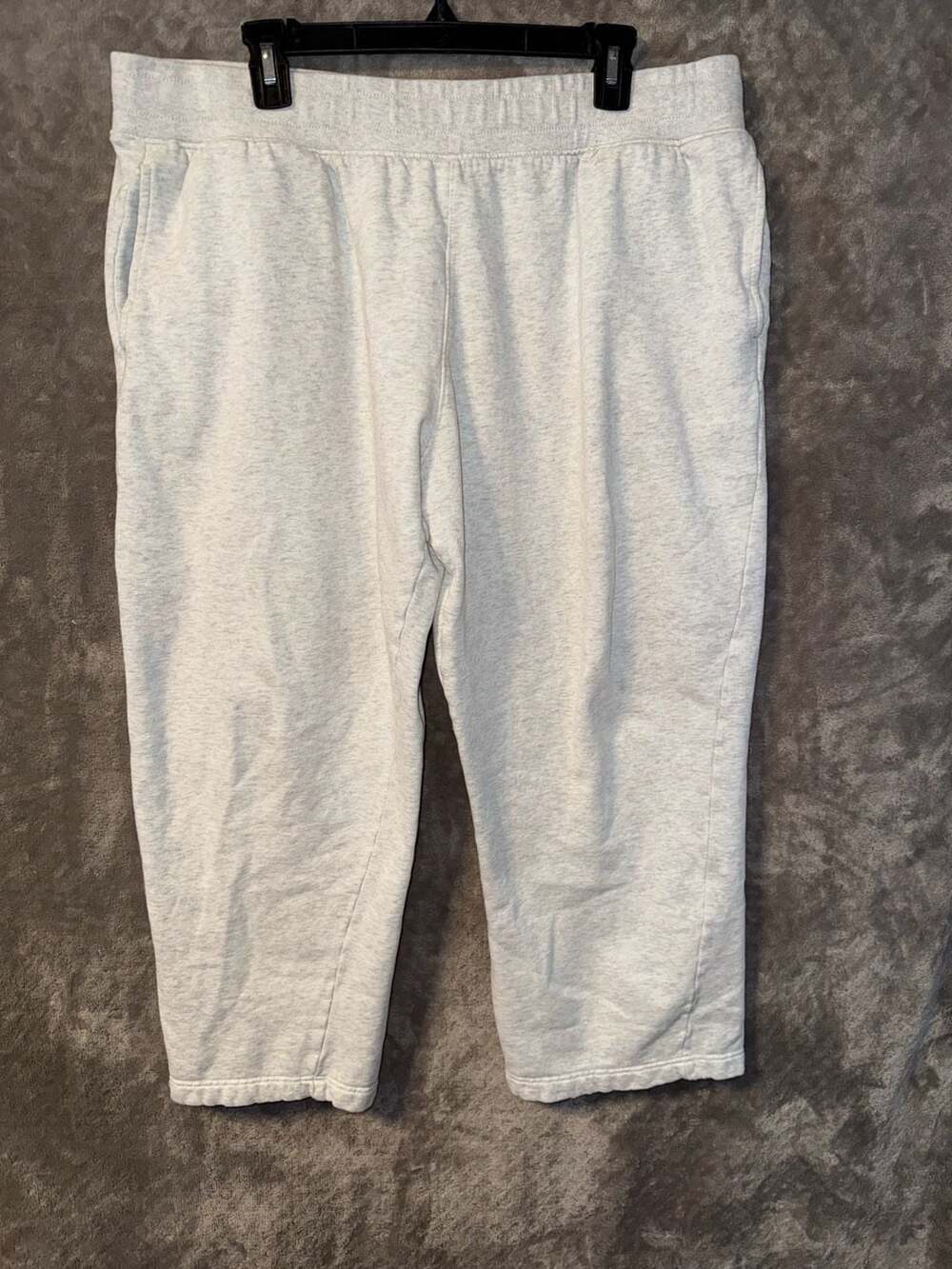 Aeropostale Gray Heather Fleece Sweatpants Size L
